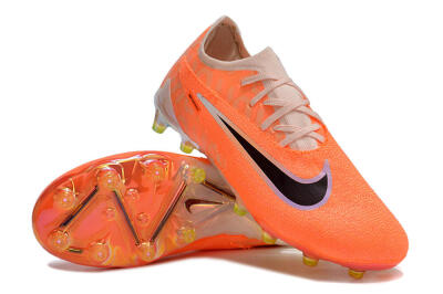 Nike Phantom GX Elite AG Low-Tops Football Boots - Orange/Black/White