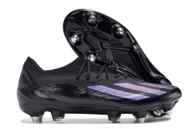 Adidas X Crazyfast.1 SG Low-Tops Football Boots - Black/Purple