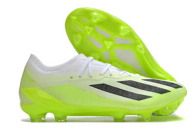 Adidas X Crazyfast.1 Messi FG Low-Tops Football Boots - Green/Black/White