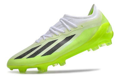 Adidas X Crazyfast.1 Messi FG Low-Tops Football Boots - Green/Black/White