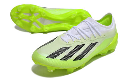 Adidas X Crazyfast.1 Messi FG Low-Tops Football Boots - Green/Black/White
