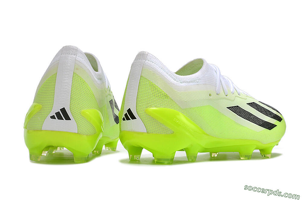 Adidas X Crazyfast.1 Messi FG Low-Tops Football Boots - Green/Black/White 6