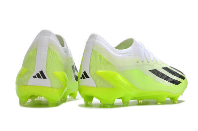 Adidas X Crazyfast.1 Messi FG Low-Tops Football Boots - Green/Black/White