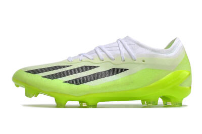 Adidas X Crazyfast.1 Messi FG Low-Tops Football Boots - Green/Black/White