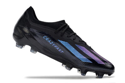 Adidas X Crazyfast.1 FG Low-Tops Football Boots - Black/Purple