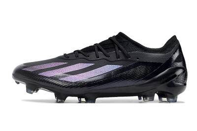 Adidas X Crazyfast.1 FG Low-Tops Football Boots - Black/Purple