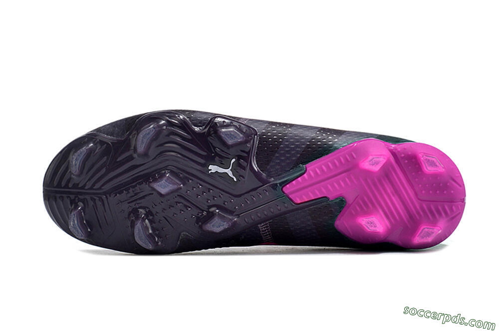 Puma Future Ultimate FG Low-Tops Football Boots - Purple/Pink/Green 6
