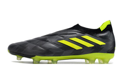 Adidas Copa Pure+ FG Low-Tops Football Boots - Black/Green