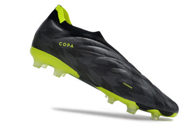 Adidas Copa Pure+ FG Low-Tops Football Boots - Black/Green
