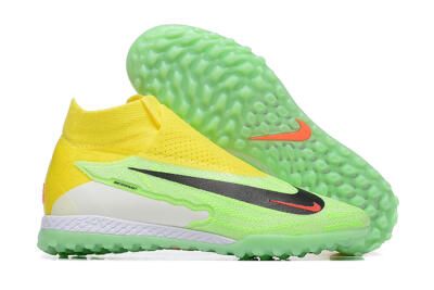 Nike Phantom GX Elite TF High-Tops Football Shoes - Yellow/Green/Black/Red/White