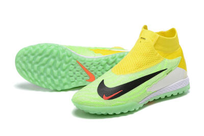 Nike Phantom GX Elite TF High-Tops Football Shoes - Yellow/Green/Black/Red/White