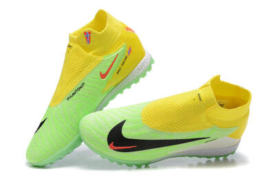 Nike Phantom GX Elite TF High-Tops Football Shoes - Yellow/Green/Black/Red/White