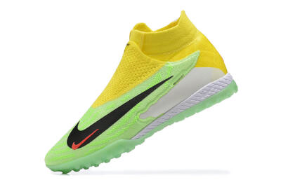 Nike Phantom GX Elite TF High-Tops Football Shoes - Yellow/Green/Black/Red/White