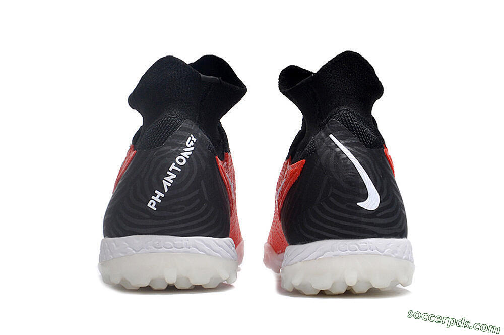 Nike Phantom GX Elite DF Link TF High-Tops Football Shoes - Red/Black/White 5