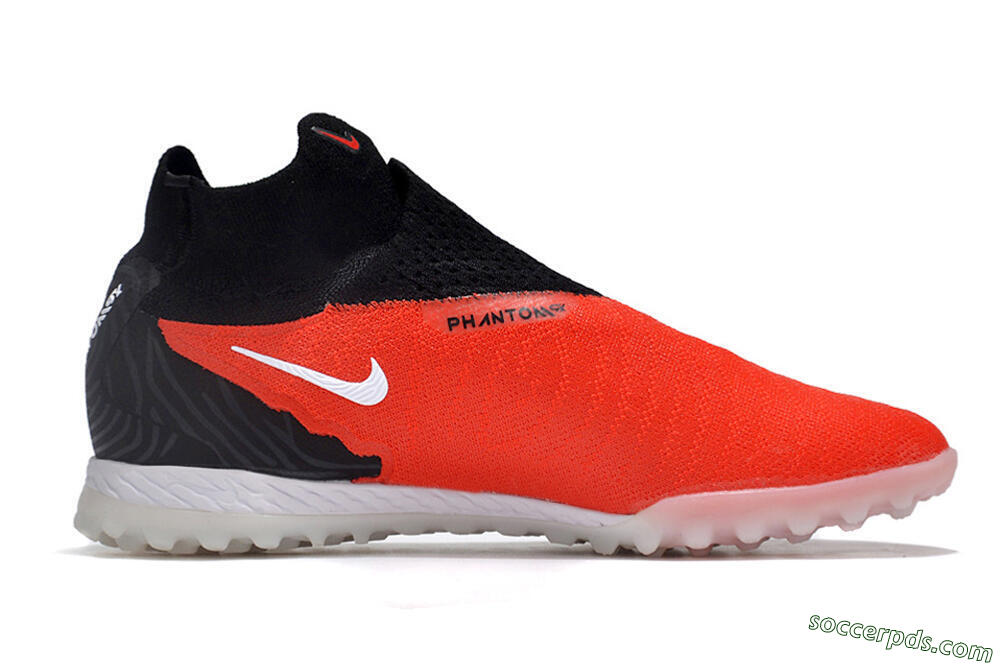 Nike Phantom GX Elite DF Link TF High-Tops Football Shoes - Red/Black/White 7