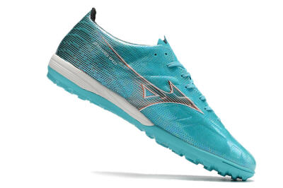 Mizuno Alpha Made in Japan TF Low-Tops Football Shoes - Blue/Orange/White