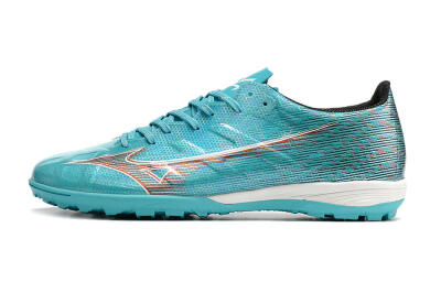 Mizuno Alpha Made in Japan TF Low-Tops Football Shoes - Blue/Orange/White