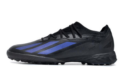 Adidas X Crazyfast.1 TF Low-Tops Football Shoes - Black/Blue
