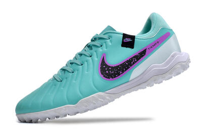 Nike Tiempo Legend 10 Academy TF Low-Tops Football Shoes - Blue/Purple/White