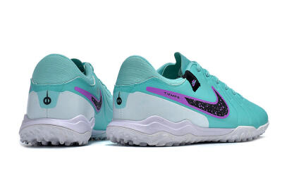Nike Tiempo Legend 10 Academy TF Low-Tops Football Shoes - Blue/Purple/White