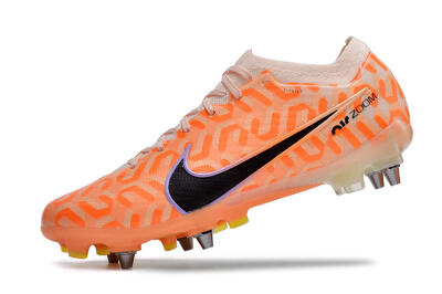 Nike Air Zoom Mercurial Vapor XV Elite SG Low-Tops Football Boots - Orange/Black/Purple