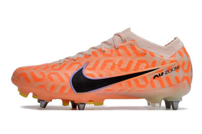 Nike Air Zoom Mercurial Vapor XV Elite SG Low-Tops Football Boots - Orange/Black/Purple