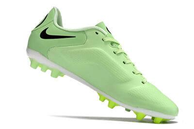 Nike Tiempo Legend 9 Academy AG Low-Tops Football Boots - Green/Black/Yellow