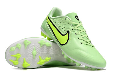 Nike Tiempo Legend 9 Academy AG Low-Tops Football Boots - Green/Black/Yellow