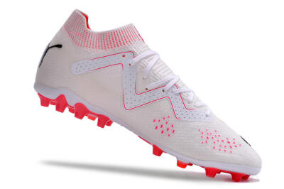 Puma Future Ultimate MG Low-Tops Football Boots - White/Red/Black