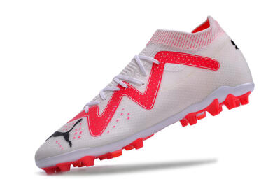 Puma Future Ultimate MG Low-Tops Football Boots - White/Red/Black
