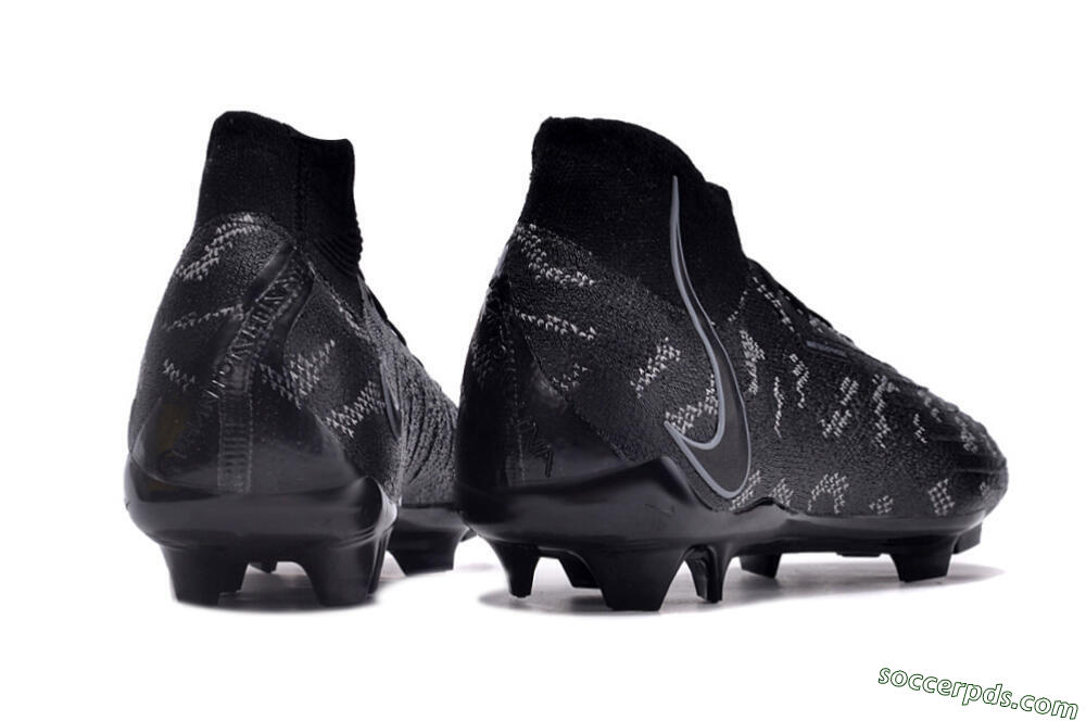 Nike Phantom Luna Elite FG High-Tops Football Boots - Black/Grey 6