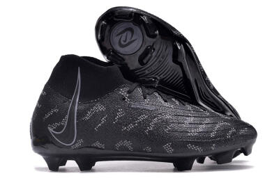 Nike Phantom Luna Elite FG High-Tops Football Boots - Black/Grey