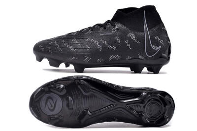 Nike Phantom Luna Elite FG High-Tops Football Boots - Black/Grey