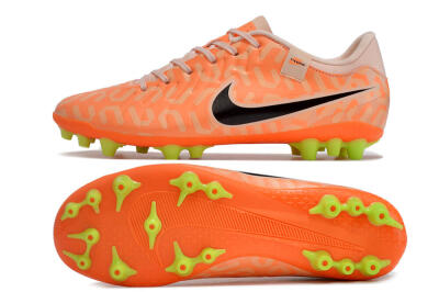 Nike Tiempo Legend 10 Academy AG Low-Tops Football Boots - Orange/Pink/Black