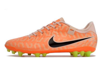 Nike Tiempo Legend 10 Academy AG Low-Tops Football Boots - Orange/Pink/Black