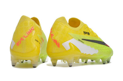 Nike Phantom GX Elite Link Pro SG Low-Tops Football Boots - Yellow/Green/Black/White