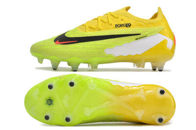Nike Phantom GX Elite Link Pro SG Low-Tops Football Boots - Yellow/Green/Black/White