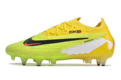 Nike Phantom GX Elite Link Pro SG Low-Tops Football Boots - Yellow/Green/Black/White