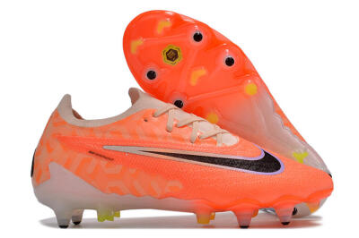 Nike Phantom GX Elite Link Pro SG Low-Tops Football Boots - Pink/Black/Purple