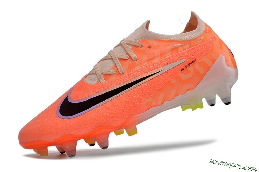 Nike Phantom GX Elite Link Pro SG Low-Tops Football Boots - Pink/Black/Purple 5