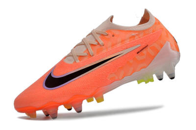 Nike Phantom GX Elite Link Pro SG Low-Tops Football Boots - Pink/Black/Purple