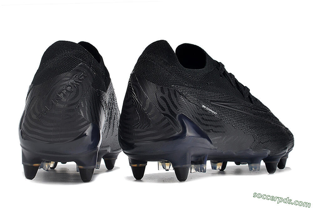 Nike Phantom GX Elite Link Pro SG Low-Tops Football Boots - Black/Blue 6