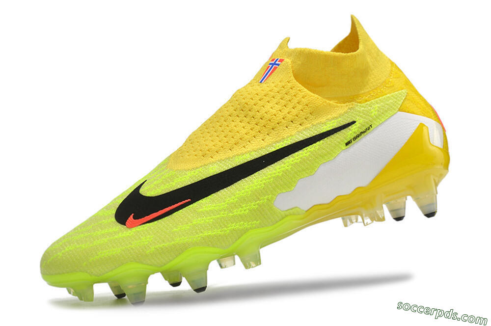 Nike Phantom GX Elite DF Link Pro SG High-Tops Football Boots - Yellow/Green/Black/White 5