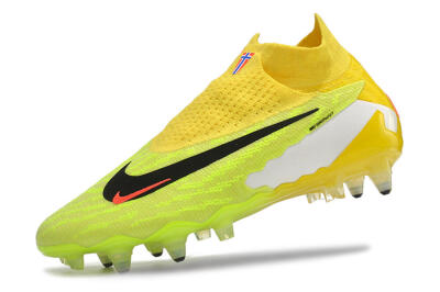 Nike Phantom GX Elite DF Link Pro SG High-Tops Football Boots - Yellow/Green/Black/White