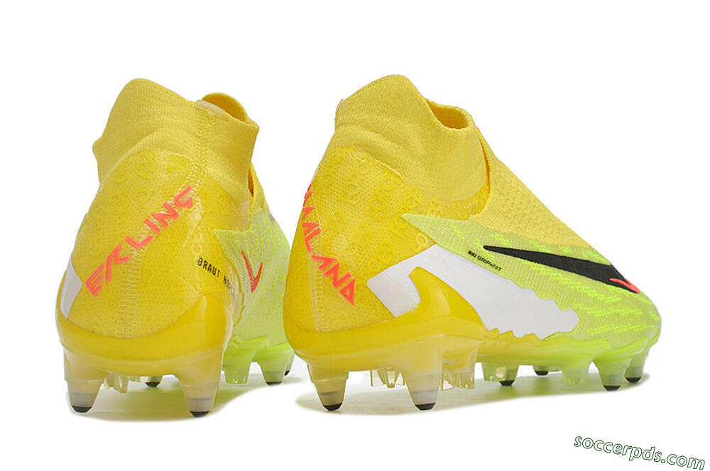 Nike Phantom GX Elite DF Link Pro SG High-Tops Football Boots - Yellow/Green/Black/White 6