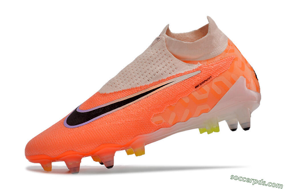 Nike Phantom GX Elite DF Link Pro SG High-Tops Football Boots - Pink/Black/Purple 5