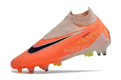 Nike Phantom GX Elite DF Link Pro SG High-Tops Football Boots - Pink/Black/Purple