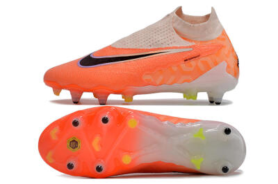 Nike Phantom GX Elite DF Link Pro SG High-Tops Football Boots - Pink/Black/Purple