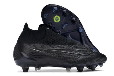 Nike Phantom GX Elite DF Link Pro SG High-Tops Football Boots - Black/Blue