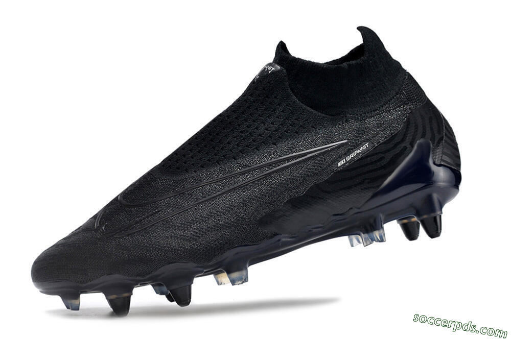 Nike Phantom GX Elite DF Link Pro SG High-Tops Football Boots - Black/Blue 5
